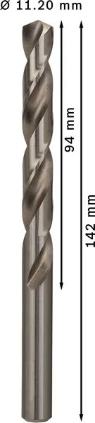 PRO Metal HSS-G spiralna burgija standardne dužine, 11,2×94×142 mm, 5 kom. 2608585531