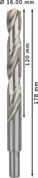 PRO Metal HSS-G burgija za metal 16×120×178 mm, 4 kom 2608585595