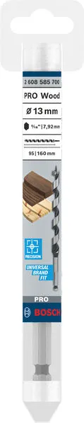 PRO Wood zmijolika burgija, 13×95×160 mm 2608585700