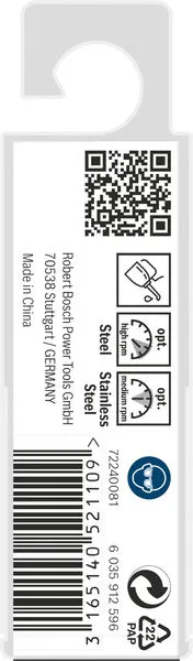 PRO Stainless Steel HSS-Co burgija za metal 2×30×57 mm, 10 kom 2608585875