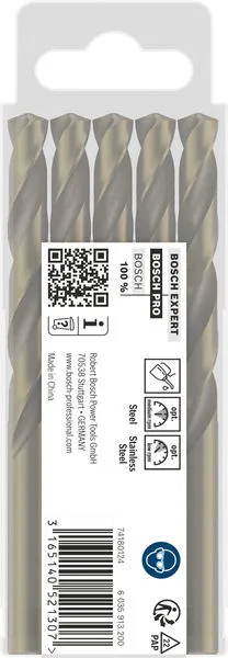 PRO Stainless Steel HSS-Co burgija za metal 8,5×75×117 mm, 5 kom 2608585895