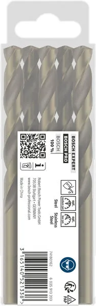 PRO Stainless Steel HSS-Co burgija za metal 10×87×133 mm, 5 kom 2608585898