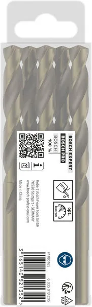 PRO Stainless Steel HSS-Co burgija za metal 10,5×87×133 mm, 5 kom 2608585900