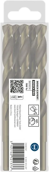 PRO Stainless Steel HSS-Co burgija za metal 11,5×94×142 mm, 5 kom 2608585902