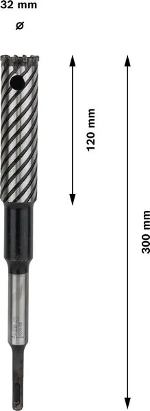 PRO SDS plus Rebar Cutter burgija za sečenje armature 32×120×300 mm 2608587100