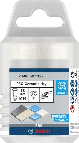 PRO Ceramic Dijamantska kruna za suvo bušenje 38×35×14 mm 2608587122