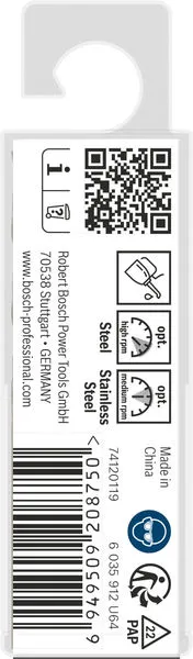 PRO Stainless Steel HSS-Co spiralna burgija, 3,7×39×70 mm, 10 kom. 2608588091