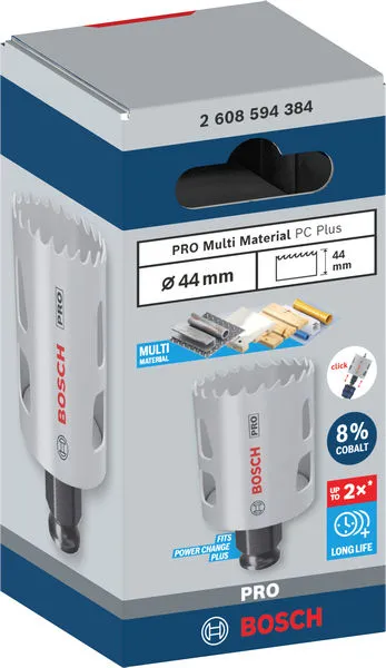 PRO Multi Material PC Plus testera za otvore, 44 mm 2608594384