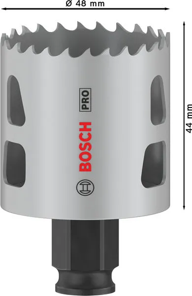 PRO Multi Material PC Plus testera za otvore, 48 mm 2608594386