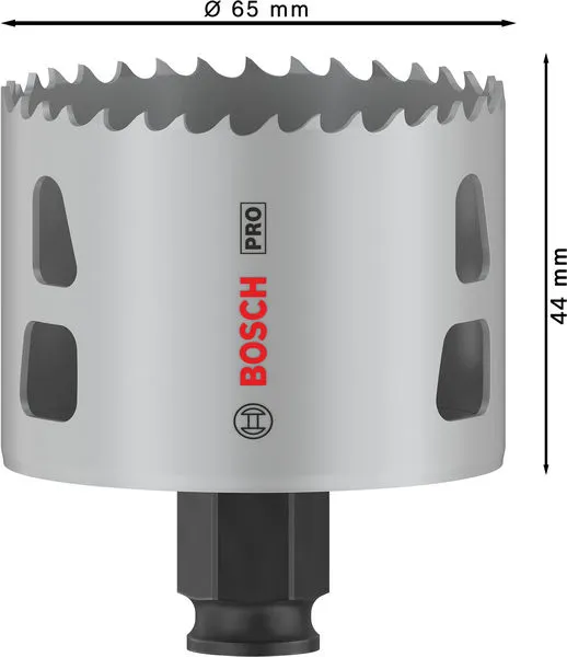 PRO Multi Material PC Plus testera za otvore, 65 mm 2608594396
