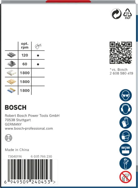 PRO Multi Material PC Plus testera za otvore, 73 mm 2608594401