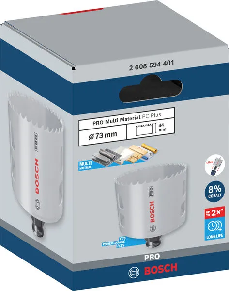 PRO Multi Material PC Plus testera za otvore, 73 mm 2608594401