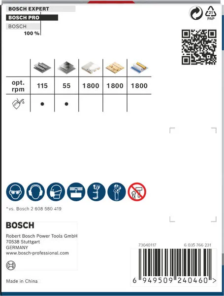 PRO Multi Material PC Plus testera za otvore, 76 mm 2608594402