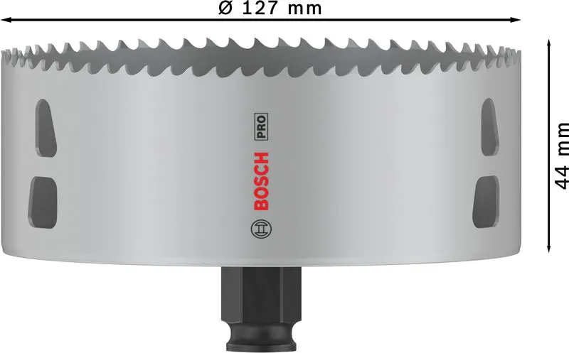 PRO Multi Material PC Plus testera za otvore, 127 mm 2608594416