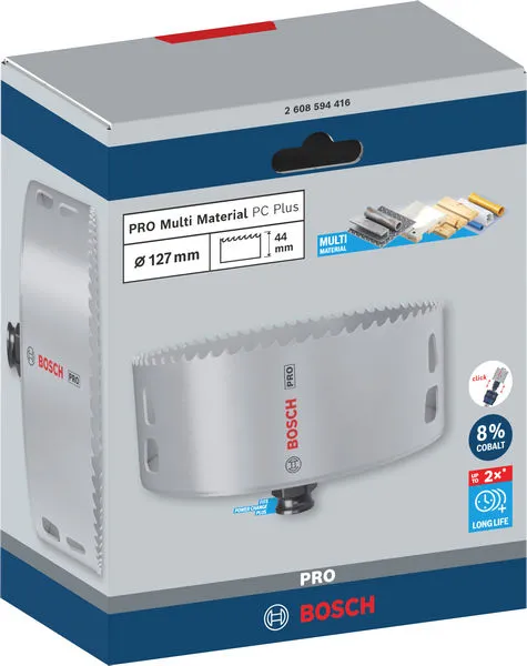 PRO Multi Material PC Plus testera za otvore, 127 mm 2608594416