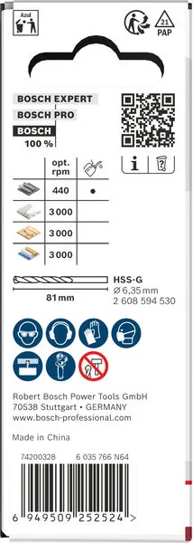 Multi Material testera za otvore sa držačem, 20×40 mm 2608594511