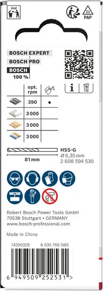 Multi Material testera za otvore sa držačem, 22×40 mm 2608594512