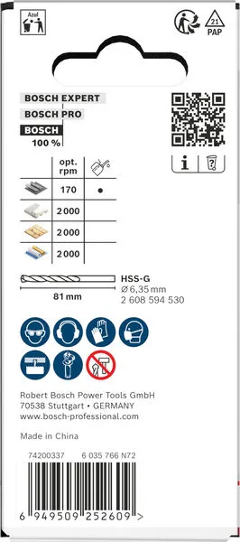 Multi Material testera za otvore sa držačem, 51×40 mm 2608594519