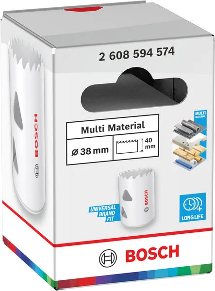Multi Material testera za otvore sa navojem, 38×40 mm 2608594574