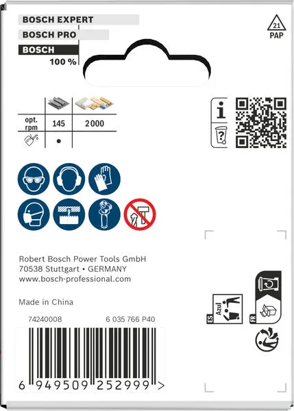 Multi Material testera za otvore sa navojem, 59×40 mm 2608594586