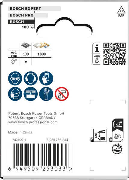 Multi Material testera za otvore sa navojem, 67×40 mm 2608594590