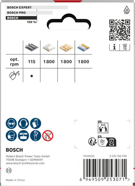 Multi Material testera za otvore sa navojem, 76×40 mm 2608594594