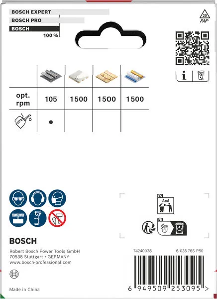 Multi Material testera za otvore sa navojem, 83×40 mm 2608594596