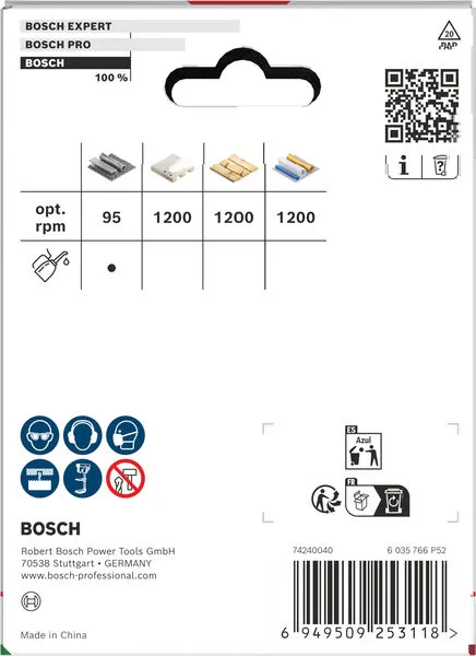 Multi Material testera za otvore sa navojem, 89×40 mm 2608594598