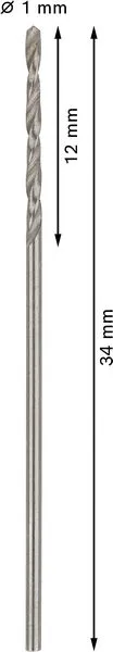 PRO Metal HSS-G burgija za metal 1×12×34 mm, 10 kom 2608595049