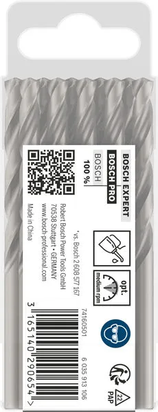 PRO Metal HSS-G burgija za metal 5,8×57×93 mm, 10 kom 2608595065