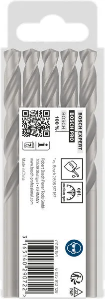 PRO Metal HSS-G burgija za metal 8×75×117 mm, 5 kom 2608595072