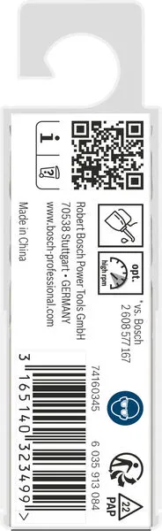 PRO Metal HSS-G burgija za metal 3,6×39×70 mm, 10 kom 2608595332