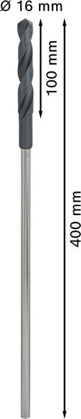 PRO Wood HSS burgija za instalacije 16×100×400 mm 2608596339