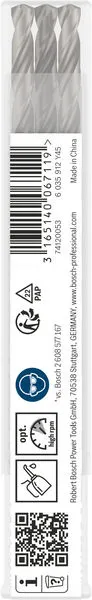 PRO Metal HSS-G spiralna burgija velike dužine, 5,5×91×139 mm, 5 kom. 2608596821