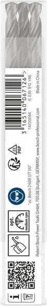 PRO Metal HSS-G spiralna burgija velike dužine 6×91×139 mm, 5 kom 2608596822