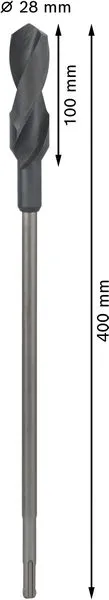 PRO Wood HSS Installation burgija, 28×100×400 mm, SDS plus 2608597418