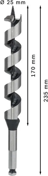 PRO Wood zmijolika burgija 25×170×235 mm 2608597635