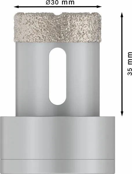 PRO Ceramic dry Core Cutter, 30×35 mm, X-Lock 2608599033