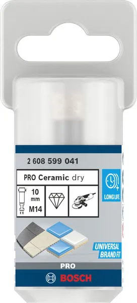 PRO Ceramic Dijamantska kruna za suvo bušenje 10×30×14 mm 2608599041