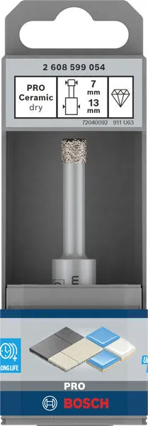 PRO Ceramic dry burgija, 7×33×13 mm 2608599054