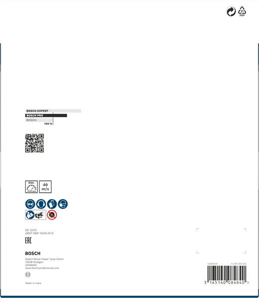 PRO Metal brusno tocilo 200×25×32 mm, G60 2608600112
