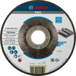 Bosch PRO Metal lepljeni brusni disk 125×6×22,23 mm, oSa 2608600223