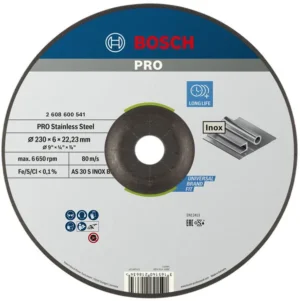 Bosch PRO Stainless Steel brusni disk 230×6×22,23 mm 2608600541