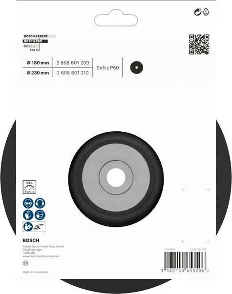 PRO nosač, meki, 180 mm, M14 2608601209