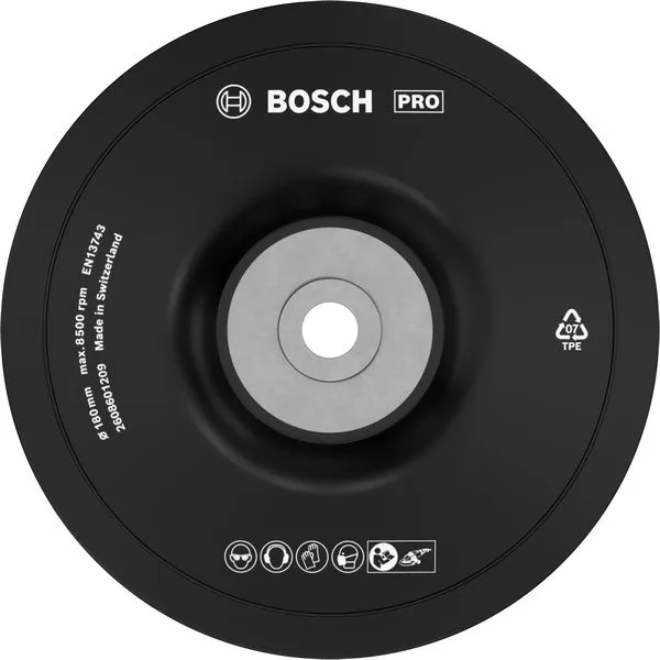 Bosch PRO nosač, meki, 180 mm, M14 2608601209