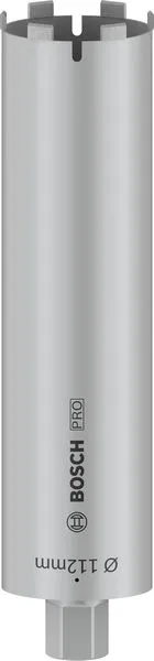 Bosch PRO Dijamantska kruna za suvo bušenje betona 112×400 mm, 1 1/4 inča UNC 2608601409