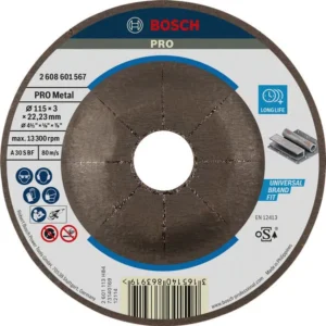 Bosch PRO Metal rezna ploča, 115×3×22,23 mm 2608601567