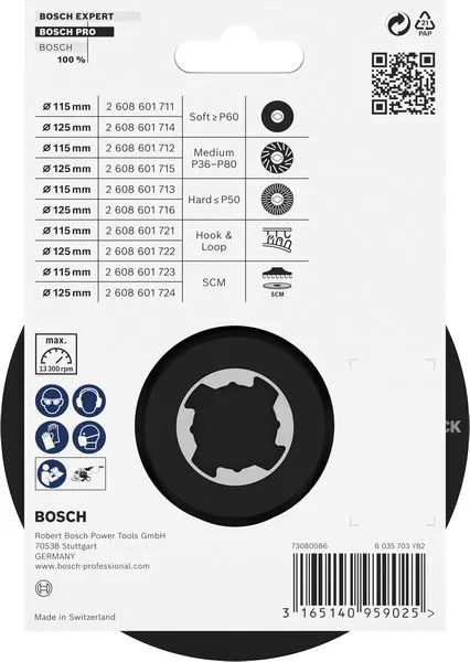 PRO Backing Pad, 115 mm, SCM 2608601723