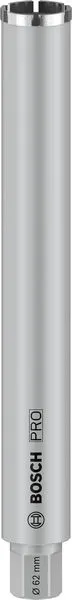 Bosch PRO dijamantska kruna za mokro bušenje 62×450 mm, 1 1/4 inča UNC 2608601737