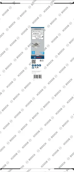 PRO Core Cutter wet, 250×450 mm, 1 1/4" UNC 2608601801